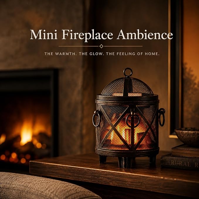 Dicimi Wax Melt Warmer, 4-in-1 Electric Wax Melter, Oil Burner, Fireplace Wax - Image 6