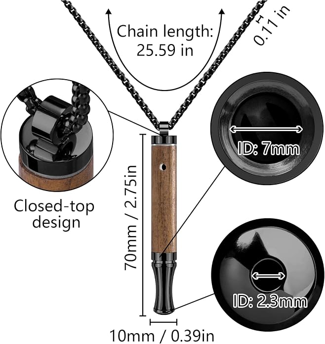ASTOFLI Adult Quit Smoking Breathing Necklace: Adjustable Air Inhaler Stop - Image 6