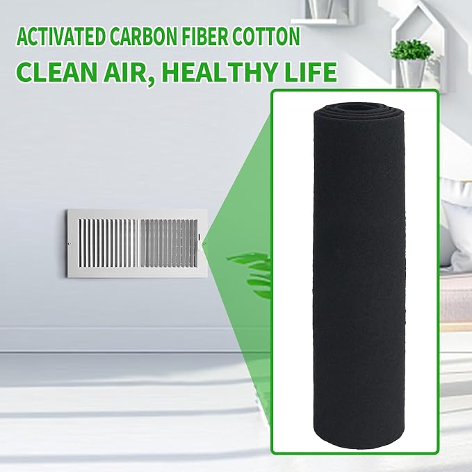 Activated Carbon Filter Carbon Air Pre Charcoal Hepa AC Vent Carbon Fabric Air - Image 3