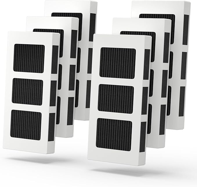 6 PACK Upgrade Refrigerator Air Filter Replacement by FinestHomeDecor