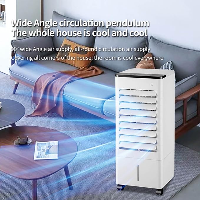 Portable Air Conditioners 9L Evaporative Air Cooler LED Display Windowless - Image 4