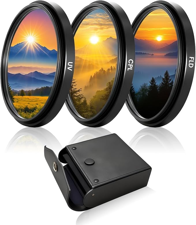 67mm UV/CPL/FLD Lens Filter Kit by WOKYO