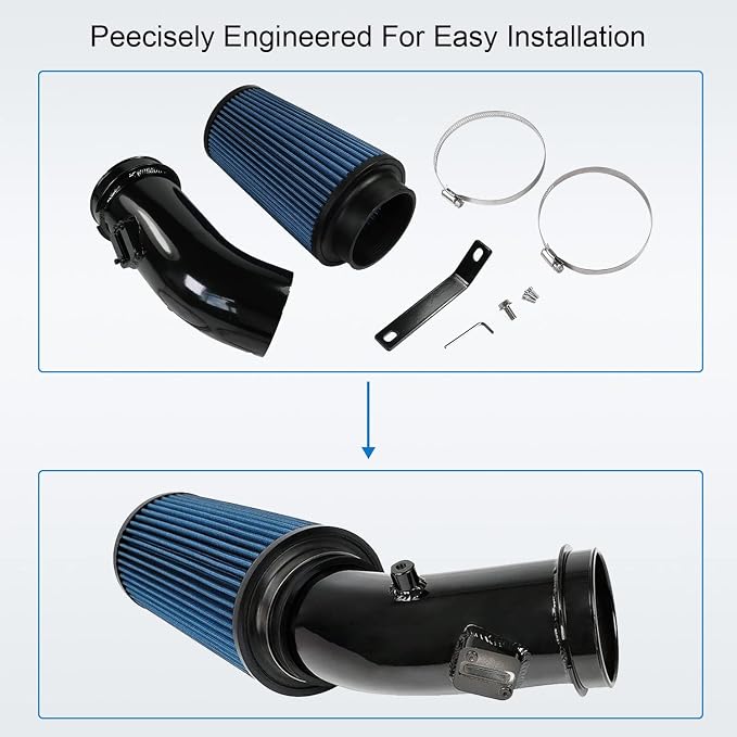 4" Cold Air Intake Pipe Kit - Image 4