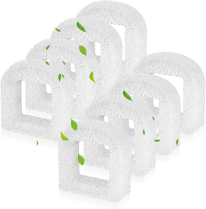 Cat Water Fountain Filters, 8 Pack Pet Fountain Replacement Foam Sponge by Unknown