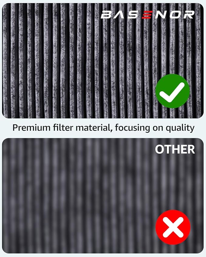 BASENOR 2026-2022 Tesla Model S Model X Cabin Air Filter - Image 3