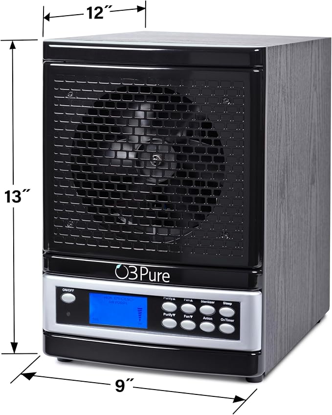 O3 Pure Whole Home Ozone and Ionizer Air Purifier - Image 3