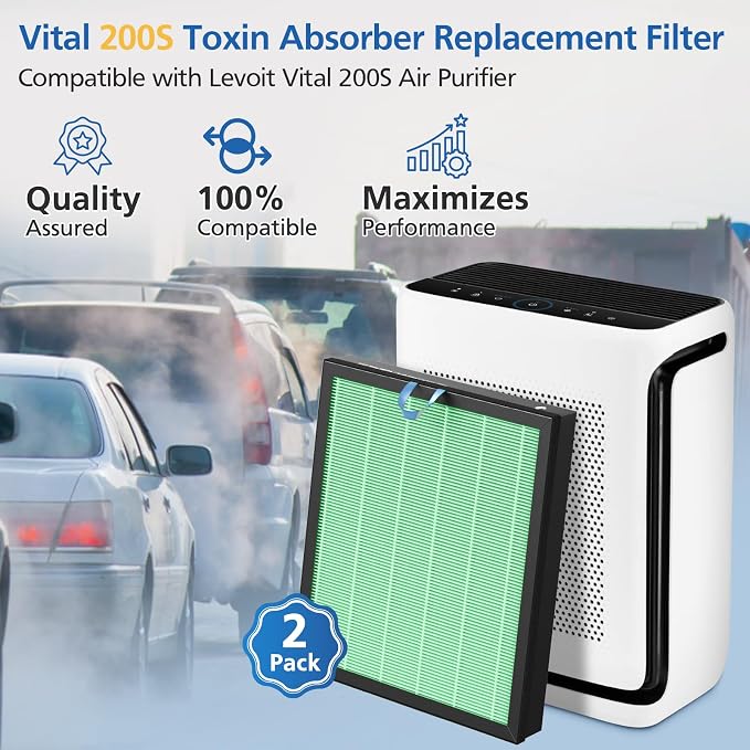 Vital 200S-P Toxin Absorber Replacement Filter Compatible - Image 2