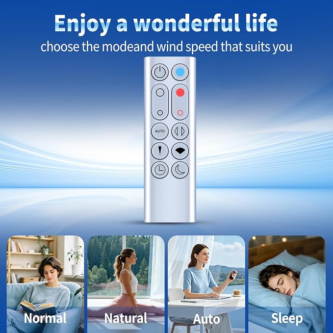 Replacement Remote Control for Dyson Pure Hot + Cool Air Purifier Heater Fan - Image 6