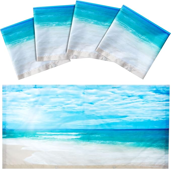 Hortsun 4 Pack 4 x 2 Feet Fluorescent Light Covers, Magnetic Light Filters by Hortsun