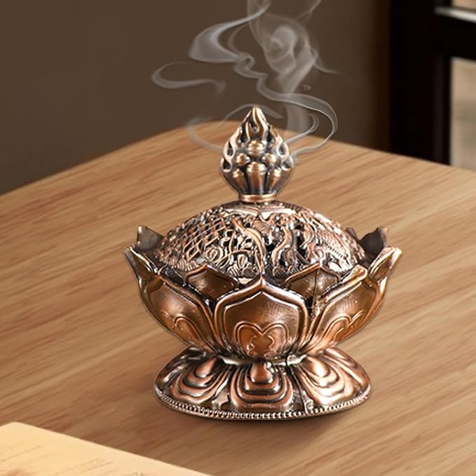 Aromatherapy Cone Stand – Garden Meditation Statue, Air Cleansing Figurine | - Image 6