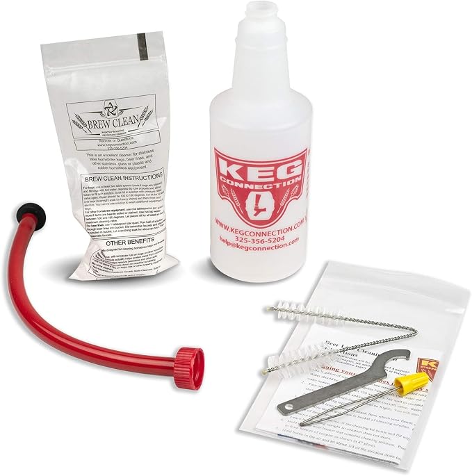 Kegconnection Kegerator Beer Line Cleaning Kit by Kegconnection