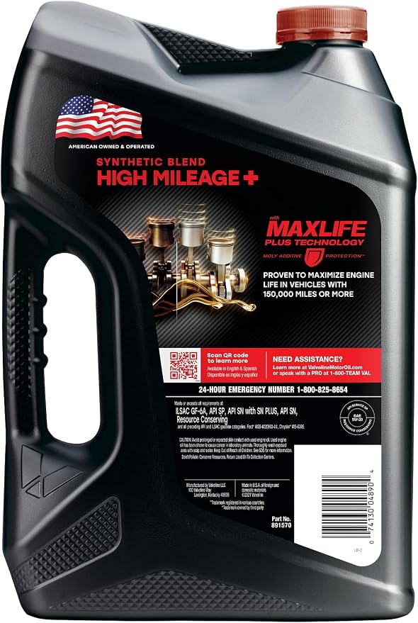 Valvoline High Mileage 150K - Image 2