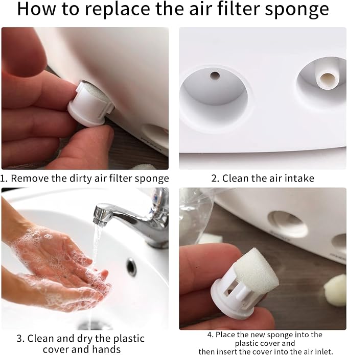 48 Nebulizer Filter Replacement Air Filter Sponge Compressor System - Image 5