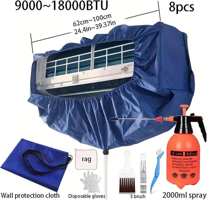 Air Conditioning Cleaning Cover: Thickened Dust Water Bag - Image 2