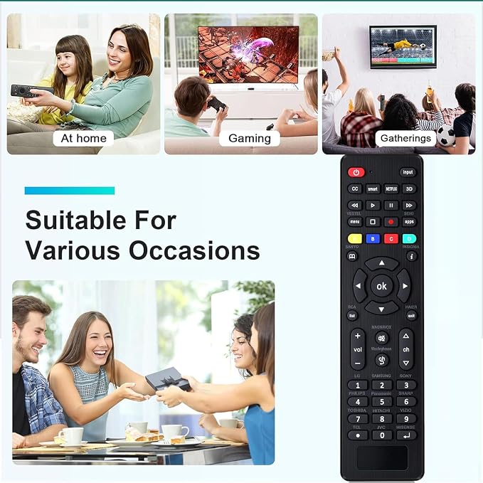 Universal Remote Control for Samsung, Panasonic All Series TV - Image 6