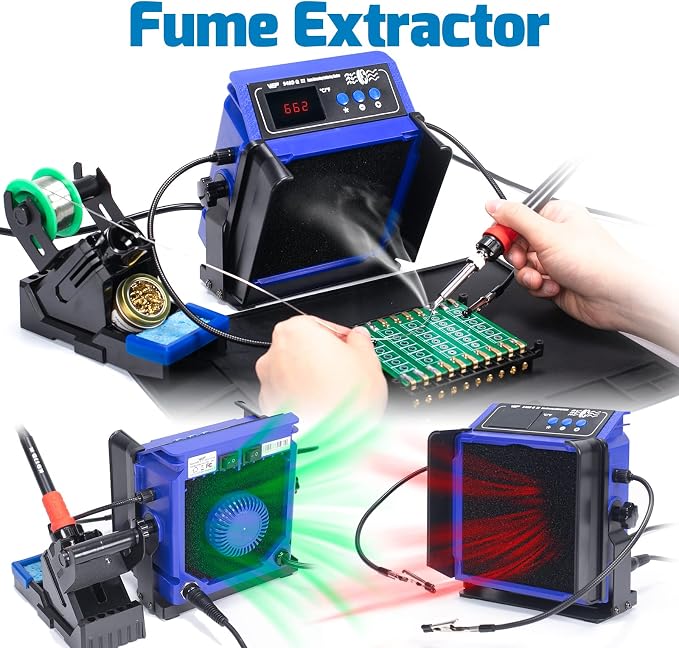 WEP 948DQ-III Fume Extractor Double Filtering - Image 4