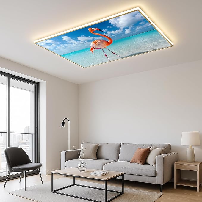 2 Pack Fluorescent Light Covers 4x2 ft Magnetic Light Covers - Image 7