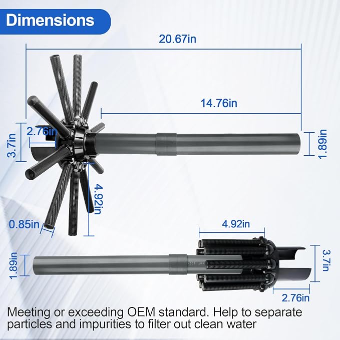 SX180DA Pool Filter Parts Lateral Assembly - Image 6