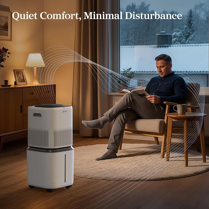 LEVOIT Evaporative Humidifiers for Home Whole House, 23L Superior 6000S | Up to - Image 7