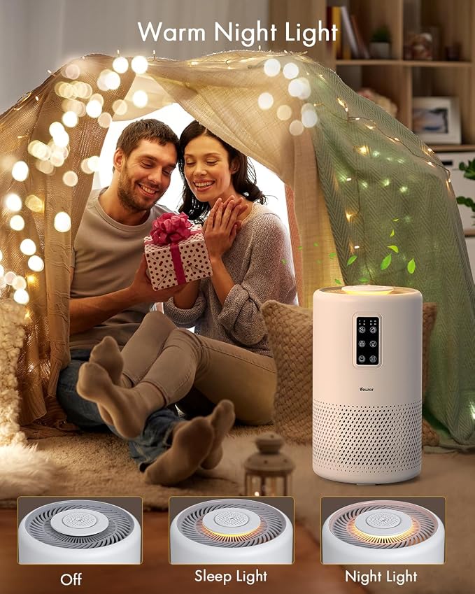 Air Purifiers for Home Large Room up to 1600ft², VEWIOR H13 True HEPA Air - Image 7