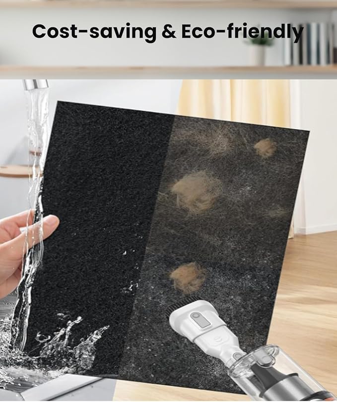 VEWIOR ClearAir-A12 True HEPA Air Purifier Washable Filter, 3-in-1 H13 Filter - Image 2