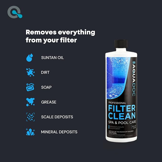 Hot Tub Filter Cleaner Soak, Pool Filter Cleaner & Pool Cartridge Cleaner - Image 8