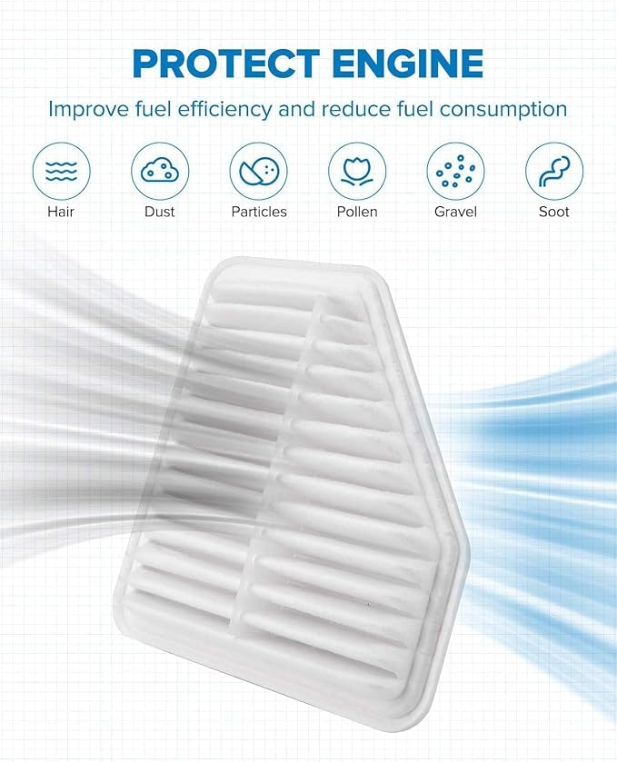 PHILTOP Engine Air Filter, CA10169 Compatible - Image 2