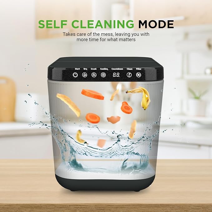Nutrichef 3L Electric Kitchen Composter - Image 3