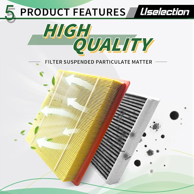 Cabin Engine Air Filter W/Activated Carbon Kit - Image 6