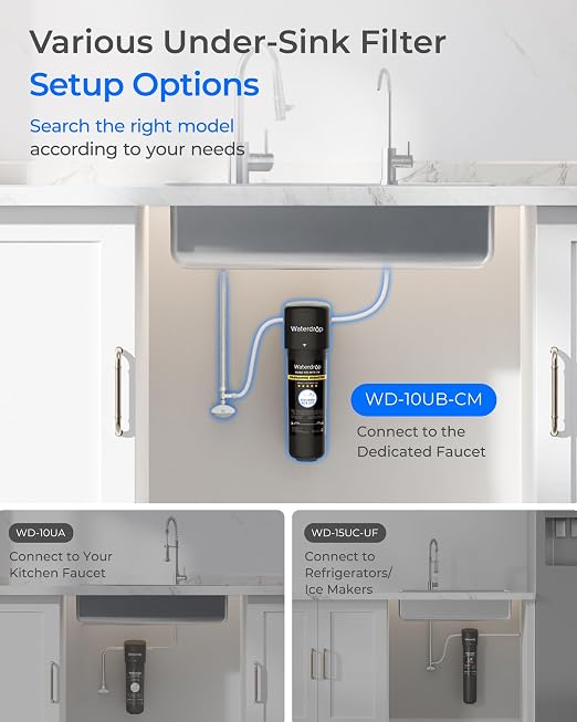 Waterdrop 10UB-CM 6 Months Under Sink Water Filter - Image 9