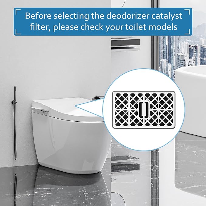 Washlet Deodorizer Air Filter Compatible - Image 3
