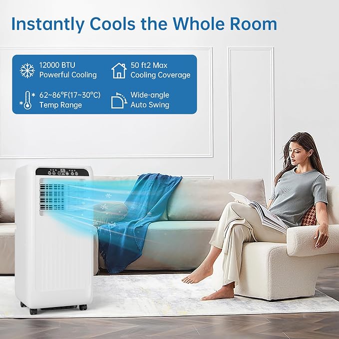 Portable Air Conditioner 8000 BTU - Image 2