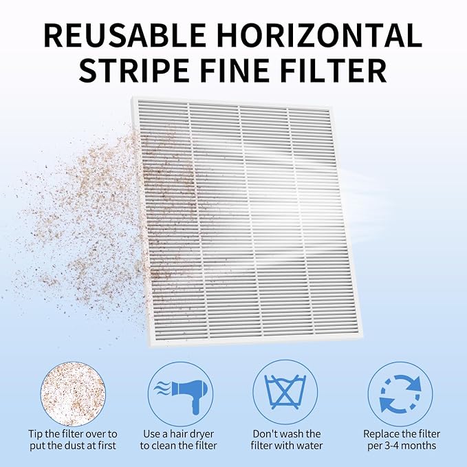 ZIZZON Nail Dust Collector Filter - Image 4