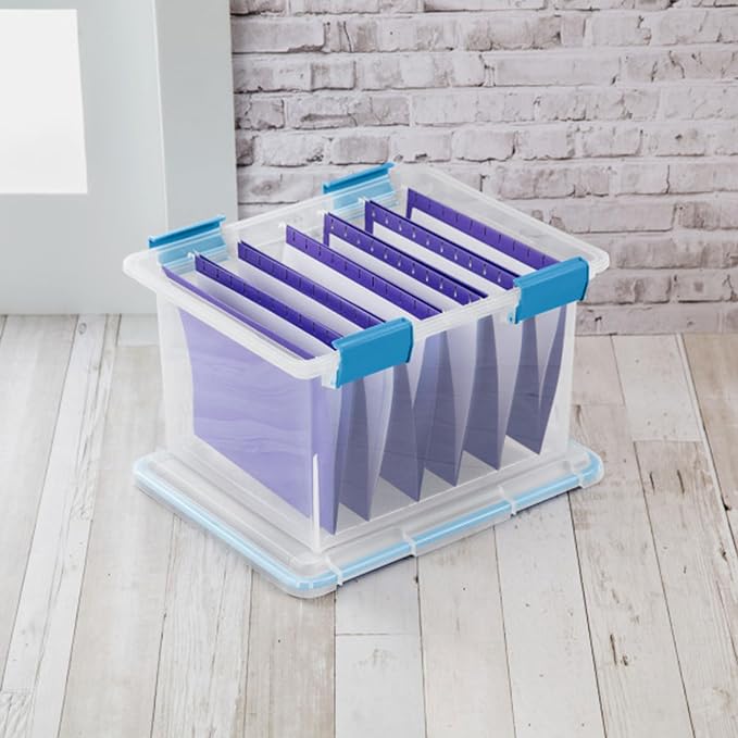 Sterilite 8-Pack Gasket Box, Weather-Resistant Storage Bins - Image 5