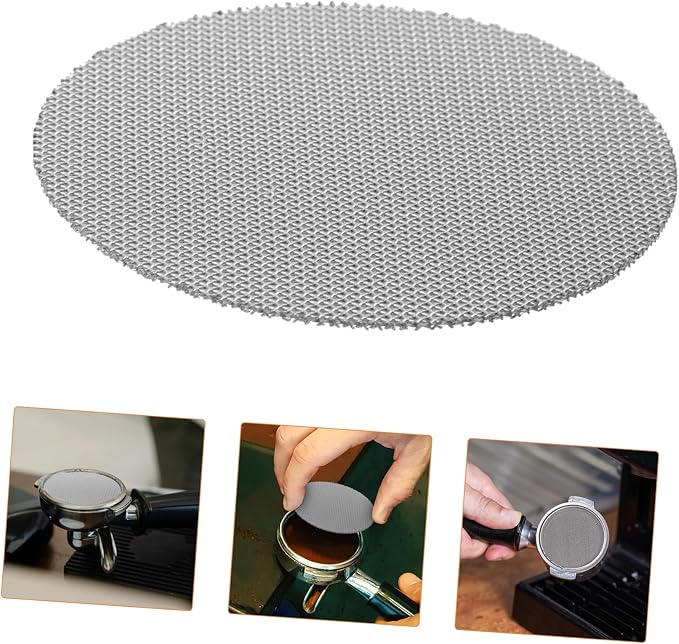 Generic Stainless Steel Coffee Machine Maintenance Filter Mesh Reusable - Image 7