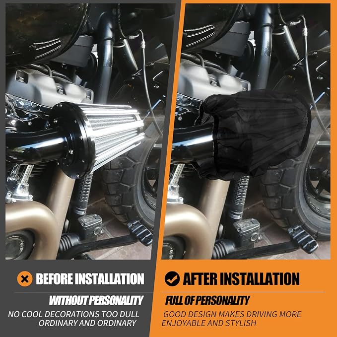 Air Filter Rain Sock Cover Dustproof Waterproof Fit - Image 4