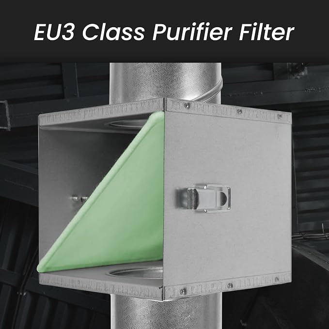 Repa Market 4" Duct Air Filter Box – Galvanized Steel Inline Dryer Filter - Image 7
