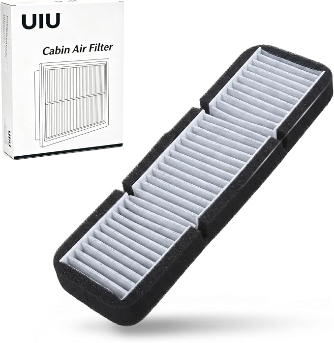 UIU Cabin Air Filter with Activated Carbon Compatible with 2017-2020 Tesla 3 by UIUPARTS