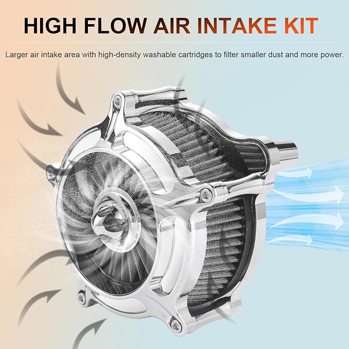 Air Filter Cleaner for Harley Davidson Softail Touring Street Road King Glide - Image 6
