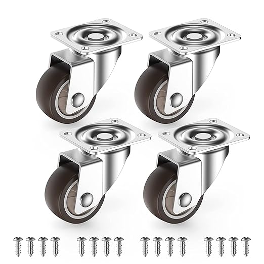HOLKIE 1 inch Small Caster Wheels by HOLKIEUSA