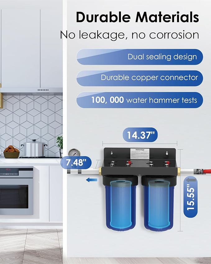 Waterdrop Whole House Water Filter System, - Image 5
