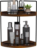 Dorhors 2-Tier Bathroom Counter Organizer,Vanity Counter Corner Shelf, Skincare, Wood Countertop Bathroom Storage and Organization for Kitchen