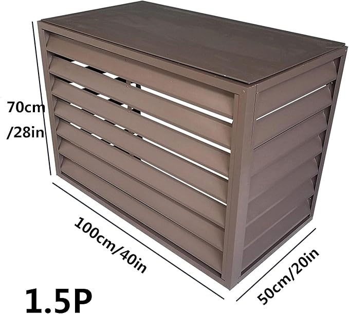 Outdoor air conditioning fence, outdoor air conditioning hidden protective cover - Image 2
