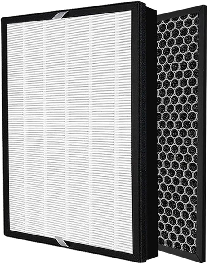 UZ-HD6HF UZ-HD6DF Replacement True HEPA And Carbon Filter，Compatible - Image 2