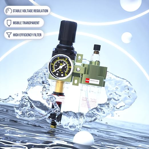 Auto Drain NPT 1/4 Air Regulator - Image 6