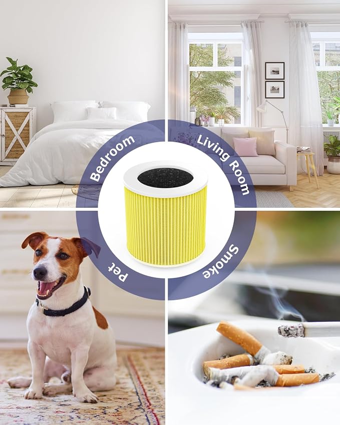 VEWIOR Official A1 A1W Air Purifier Replacement Filter H13 Air Purifier Filter - Image 5