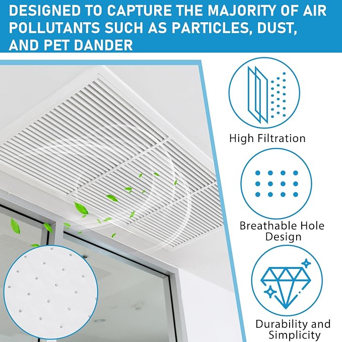 Merv 16 Filter Material, 5.24 Ft² Cut to Fit Air Vent Filters - Image 3