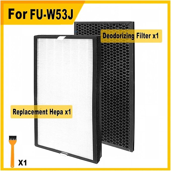 FZ-W53SFJ FZW53SFJ Replacement HEPA Carbon Filter，Compatible - Image 2