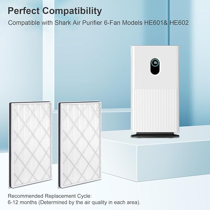 HE601 Replacement Filter 2 Pack Compatible - Image 2