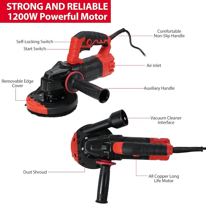 Small Portable Industrial Floor Wall Polisher Handheld Grinding Polishing - Image 7